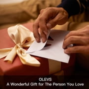 OLEVS Watches for Men Business Dress Luxury Analog Quartz Chronograph Two Tone Gold Plated Stainless Steel Waterproof Luminous Date Casual Mens Wrist Watches Reloj Para Hombre