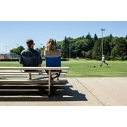Cascade Mountain Tech Lightweight Stadium Seat for Bleachers, Red