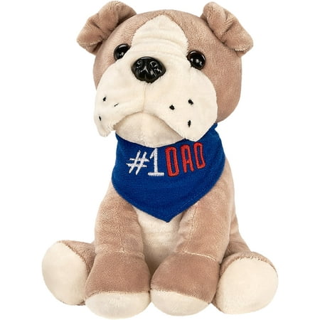 American Greetings Father's Day Plush Bulldog (1-Count)