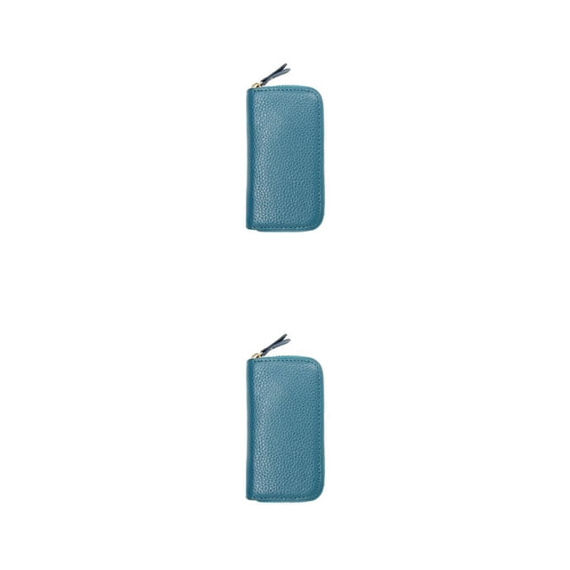 Funda de cuero para llaves Sonducket multifuncional Premium Azul 2piezas