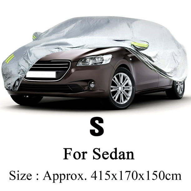 Universal For Sedan Car Covers Size S/M/L/XL/XXL Indoor Outdoor Full Auo Cover  Sun UV Snow Dust Resistant Protection Cover 