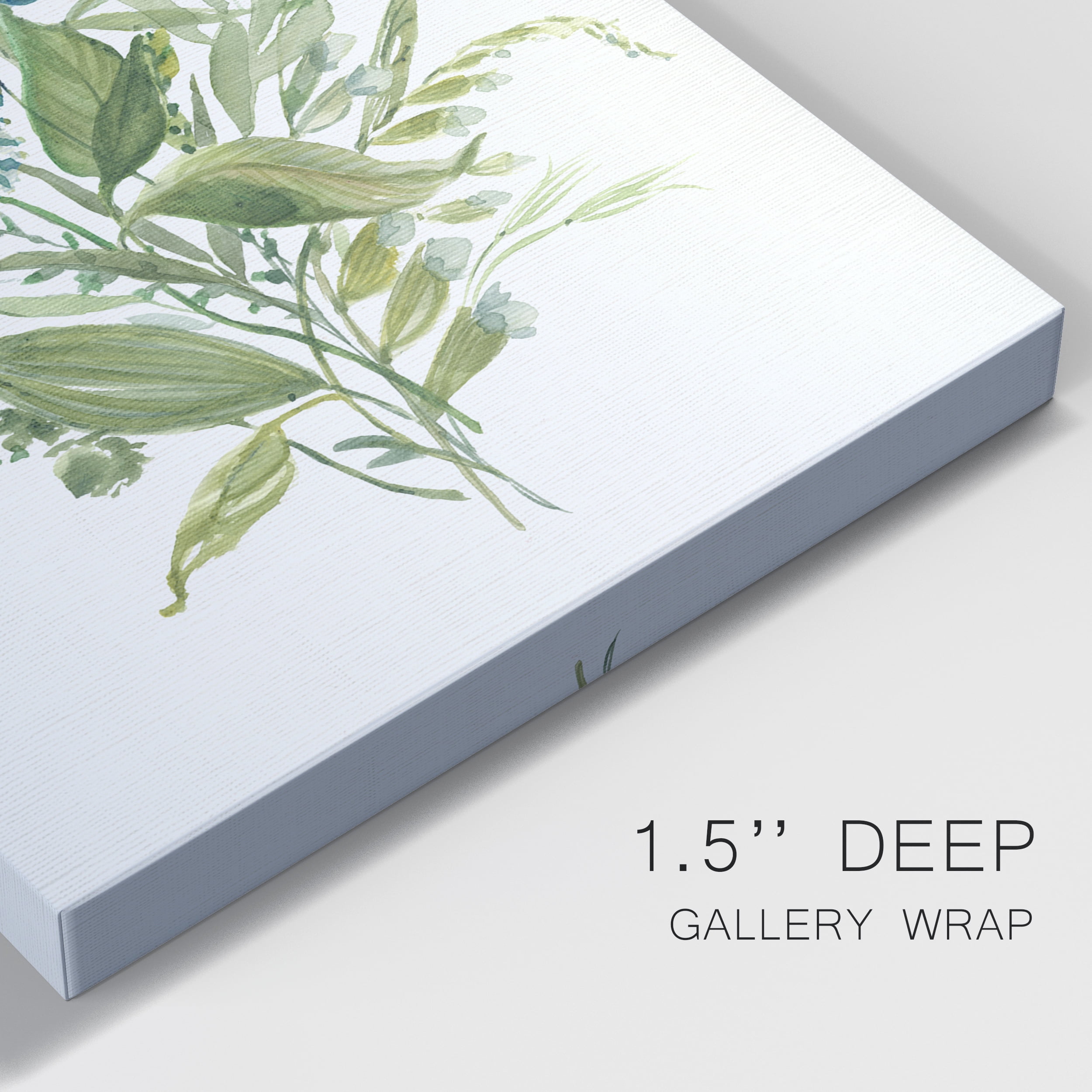 Greenery II Premium Gallery Wrapped Canvas - Ready to Hang - 8 x 12