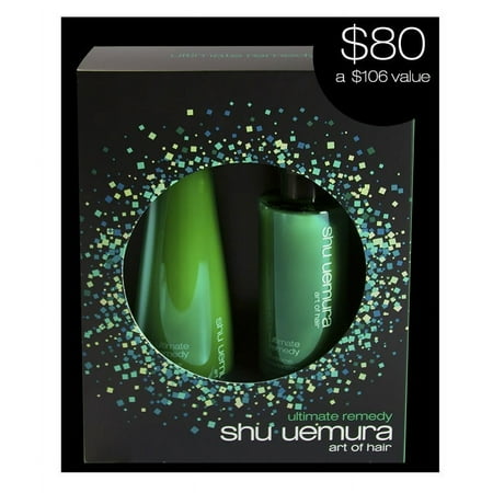 Shu Uemura Ultimate Remedy Shampoo and Conditioner, Gift Set Holiday
