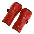 thumbnail image 2 of Protector de Pierna de Fútbol Sunnimix Almohadilla de Pierna Roja, 2 of 8