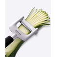 thumbnail image 2 of Julienne Cutter triangular, ultrafilado, de acero inoxidable, color verde, 2 of 4