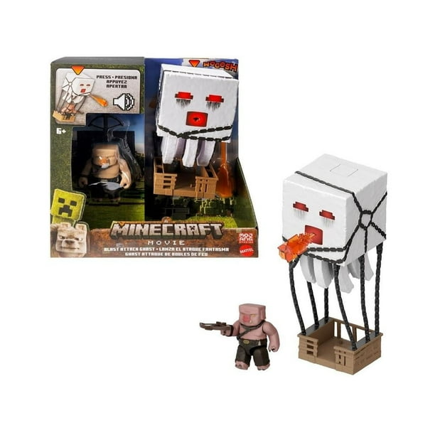 Figura de Acción MATTEL Minecraft Ataque Explosivo Ghast
