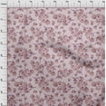 thumbnail image 4 of oneOone Cotton Jersey Light Pink Fabric Floral Craft Projects Decor Fabric Printed By The Yard 58 Inch Wide, 4 of 4