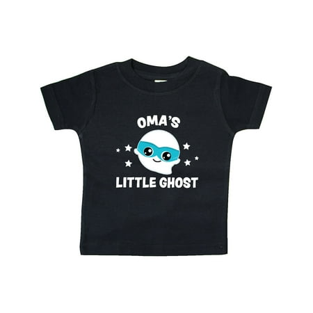 

Inktastic Cute Oma s Little Ghost with Stars Gift Baby Boy or Baby Girl T-Shirt