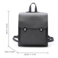 thumbnail image 3 of Women Backpack Fashion Simple Flap Backpack College Backpack Travel Backpack, 3 of 3