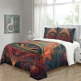 thumbnail image 2 of Fashion Bedroom Decor The Eye of God Printed Duvet Cover Pillowcase Adult Stylish Bedspreads,Full (80"x90"), 2 of 6