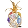 thumbnail image 5 of Matashi 24K Gold Plated Highly Polished Mini Pineapple Ornament with Genuine Crystals, 5 of 5