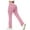 Pink, variant on Kilaqueen Women's High Waist Cargo Leggings Tummy Control Butt Lift Workout Yoga Pants with Pockets, Stretchy Hiking Cargo Pants Sweatpants