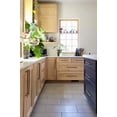 thumbnail image 4 of Schaub And Company 558-BN Heathrow 18" Center To Center Contemporary Solid Brass Bar, 4 of 5