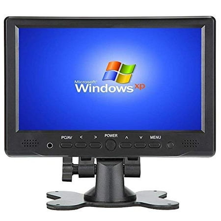 Loncevon- 7 inch Small Portable HDMI VGA HD LCD Computer Monitor for PC Laptop; Raspberry pi 3 Display Screen Monitor ; (Best Small Screen Laptops)