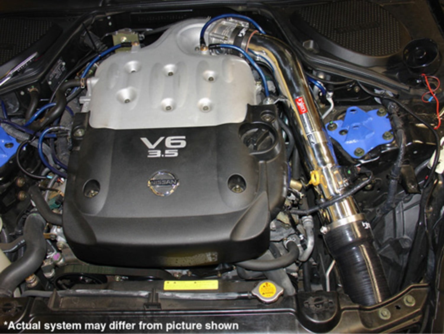 Injen 03-06 350Z 3.5L V6 Black Cold Air Intake Fits select: 2003-2006 NISSAN 350Z