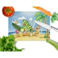 thumbnail image 2 of Caroline's Treasures Bears Playing Volleyball Glass Cutting Board Large, 2 of 2