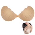 thumbnail image 2 of Women Bra Strapless Breathable Lightweight Front Close Backless Bra Push up Bra, 2 of 10