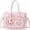 Pink, variant on Ita Crossbody Tote Bag, Pin Display Bag with Insert, Cute Messenger Bag, Kawaii Ruffle Ita Bag, Y2k Aesthetic Trendy Shoulder Bags