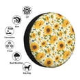 thumbnail image 4 of Balery Beautiful Countryside Sunflower Cubiertas para Neumáticos - Protector Resistente para Neumáticos de Camioneta, SUV, Remolque, Camper y RV-17 inch, 4 of 6