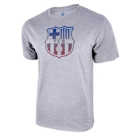 Icon Sports Men FC Barcelona Officially Licensed Soccer T-Shirt Cotton Tee -30 Small