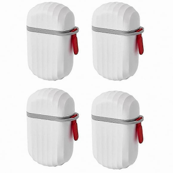 Portable Waterproof Soap Dishes with Lid and Handle for Bathroom, Camping, and Travel Use