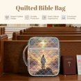 thumbnail image 6 of ZUXONGSY Jesus Cross Cloud Print Bible Case for Women Large Bible Holder Multifunctional Christian Tote Bag with Handle Handbag for Book Lover, 6 of 7