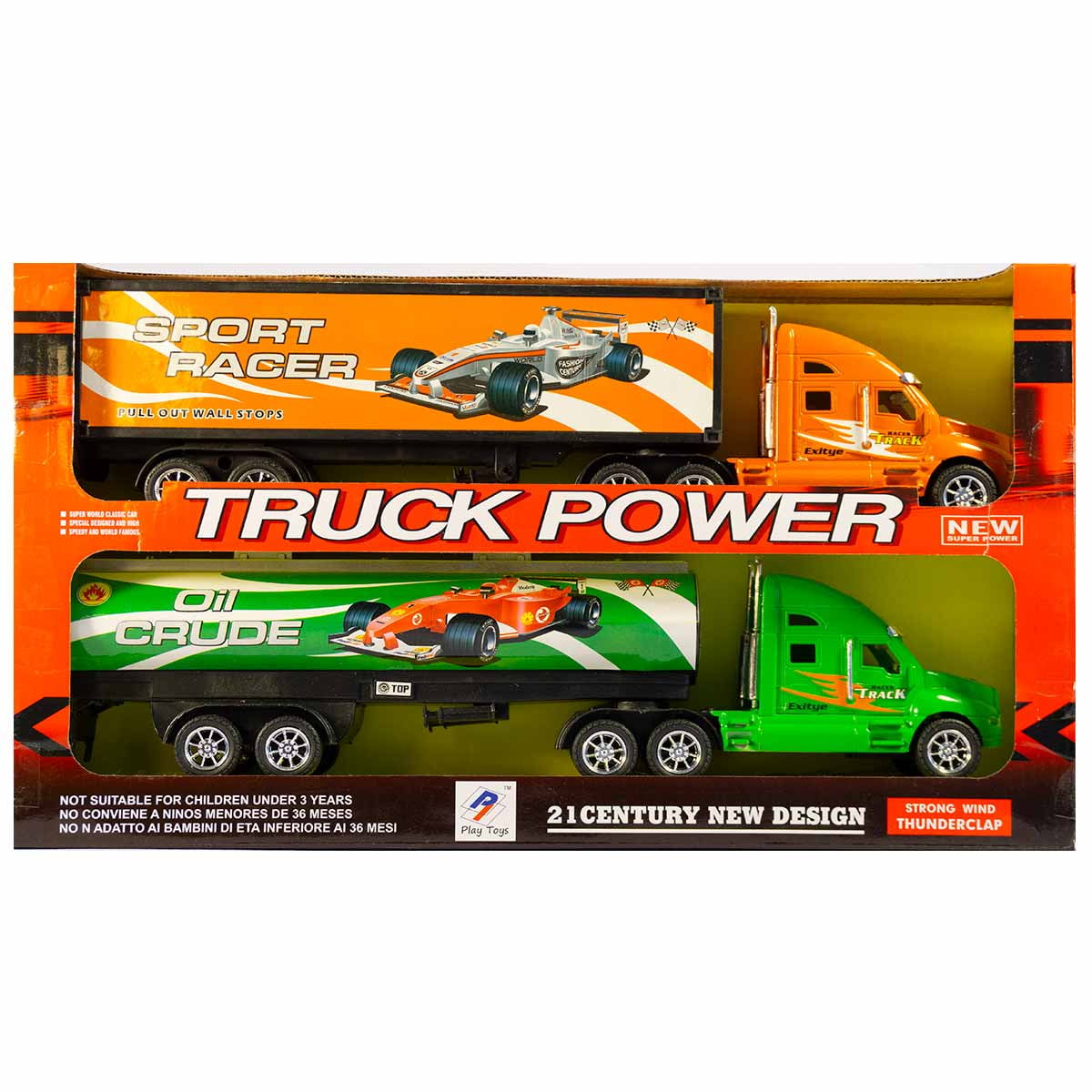 Adventure Force Bodega De Juguetes Aurrera Force Camion Trailer De