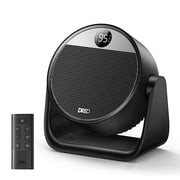 DREO Heater, Space Heater with 60° Adjustable Tilt, 1500W Electric Heaters for Inside with Thermostat, 8 Safety Protections, 12H Timer, 3 Modes, Remote, Portable Heater for Home, Office