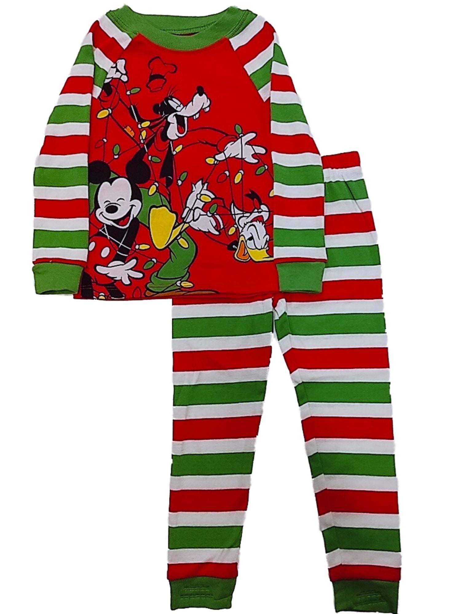 Disney Disney Toddler Boys Red Mickey Mouse Goofy & Donald Duck