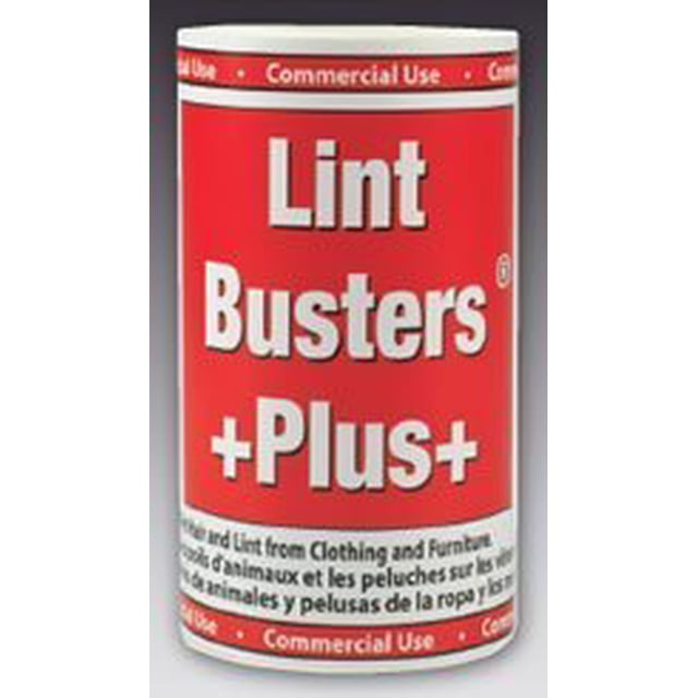 Lint Buster Plus Commercial Grade Rollers(1Handle 12Rolls)