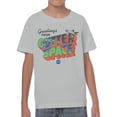 thumbnail image 2 of Officially Licensed Nasa Greetings from Outer Space Adventure Youth's T-shirt, 2 of 3
