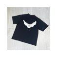 thumbnail image 1 of YZY DONDA Men's Vintage Graphic T-Shirt - Retro Streetwear Tee with Back Wing Design, Heavyweight 100% Cotton Shirt, Non-See-Through Fabric for Everyday Casual Wear (Black/White Co, 1 of 5