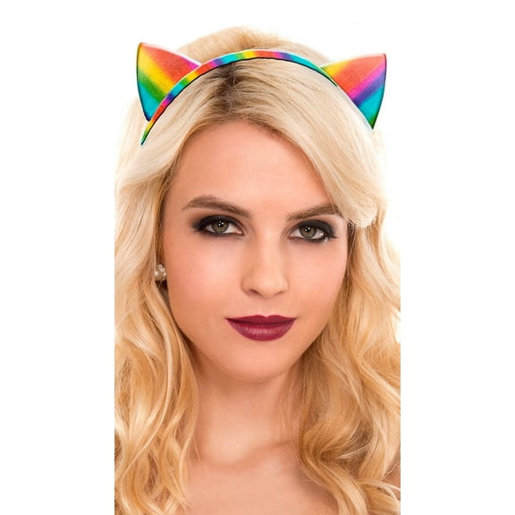 Music Legs Women's Rainbow Cat Headband