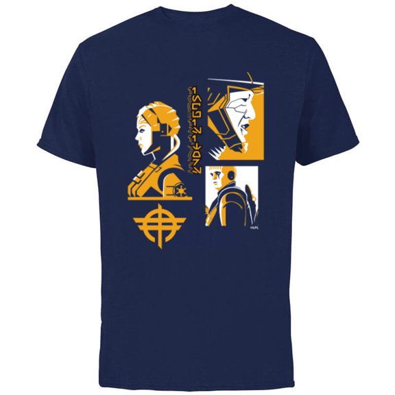 Star Wars Inquisitors of Lord Darth Vader - Short Sleeve Cotton T-Shirt for Adults - Customized-Navy