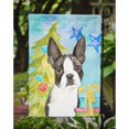 thumbnail image 3 of Christmas Tree Boston Terrier Garden Flag, 3 of 3