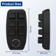 thumbnail image 2 of RGB Macro Custom Keyboard Red Switch Wired/Wireless Gaming Keypad for PS Drawing, 2 of 9