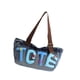 thumbnail image 4 of Bolso tote de mezclilla ligero, bolso de hombro informal de mezclilla para mujer, ideal para fiestas, y trabajo. Azul claro, 4 of 8