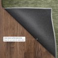 thumbnail image 5 of Addison Rugs Mayfield Premium Machine Washable Transitional Abstract Olive Round Rug, 8' x 8', 5 of 5