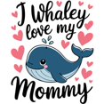 thumbnail image 3 of CafePress - Whaley I Love My Mommy Whale Cute Mother Mom Infant T Shirt - Infant T-Shirt, 3 of 4