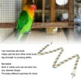 thumbnail image 4 of Colorful And Bendable Bird Cotton Rope Perch Climbing ParakeetsRope Toy Suitable For Cockatiels Bird Cotton Rope Perch Comfortable Rope Swing Perch For Birds Colorful Bendable, 4 of 8