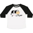 thumbnail image 3 of Inktastic Moo Says the Cow Boys or Girls Toddler T-Shirt, 3 of 5