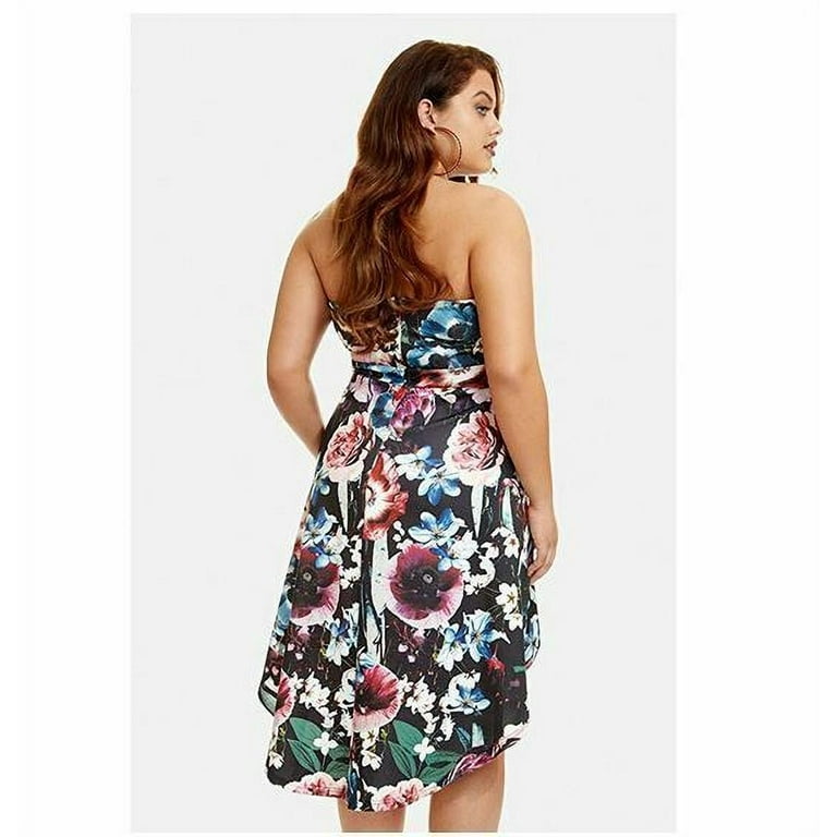 Fashion To Figure Women's Plus Size Avianna Floral Strapless Dress, Size 0X - Walmart.com Fashion To Figure Women's Plus Size Avianna Floral Strapless Dress, Size 0X - Walmart.com