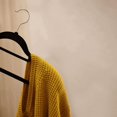 thumbnail image 2 of Anti-Slip Anti-Deformation Hanger Shoulder Pad Shoulder Shaping Hanger Accessories Black Thickened Widened Flocking Hanger Shoulder, 2 of 6