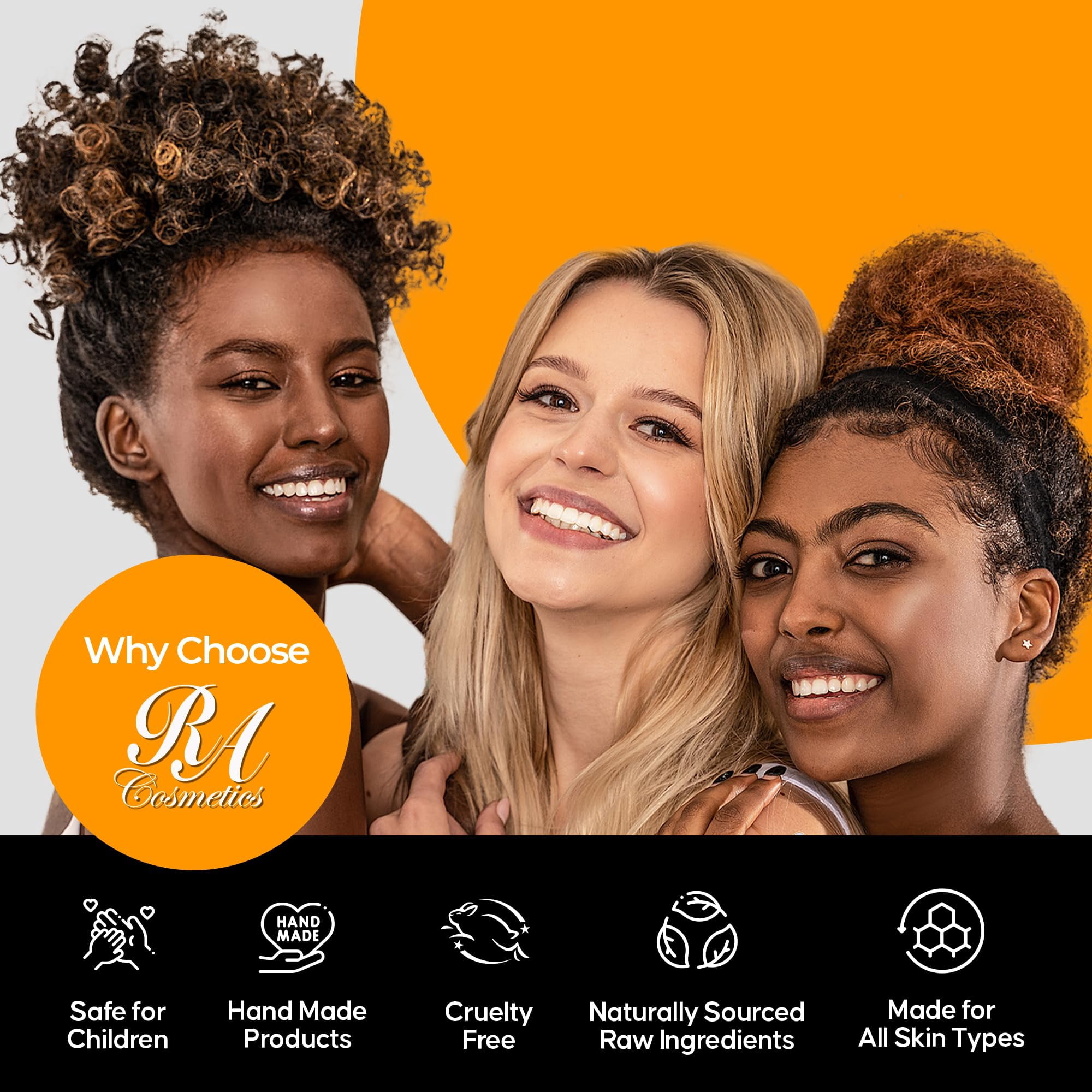 RA COSMETICS Whipped Shea Butter Baby Powder - 100% Pure and Natural African Shea Butter - Ultimate Handcrafted Moisturizer with Essential Vitamins for Radiant Skin and Luscious Hair - 12oz Jar