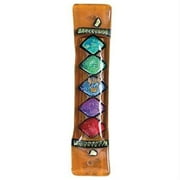 Judaica Kingdom TB-MEZ-I Amber Diamonds Mezuzah