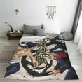 thumbnail image 5 of Jujutsu Kaisen Fleece Blanket Super Soft Cozy Throw Blanket Fuzzy Comfy Flannel Blanket Warm Plush Blankets And Throws For Couch, Sofa, Bed 50"X40", 5 of 6