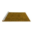 thumbnail image 2 of Ahgly Company Machine Washable Indoor Round Southwestern Yellow Country Area Rugs, 7' Round, 2 of 4