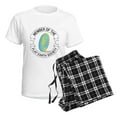 thumbnail image 4 of CafePress - Flat Earth Society Women's Light Pajamas - Women's Short Sleeve Print T-Shirt and Pants Light Cotton Pajama Set, 4 of 7