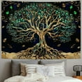 thumbnail image 2 of PRATYUS Life Tree Tapestry Wall Hanging - Bohemian Hippie Wishing Tree Tapestries Psychedelic Wall Carpet Mystic Aesthetic Wall Tapestry for Living Room Bedroom Multi Size Painting, 2 of 6