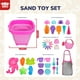 thumbnail image 2 of Juguetes de playa TOY Life para niños de 4 a 8 años con cubo de silicona, 2 of 8